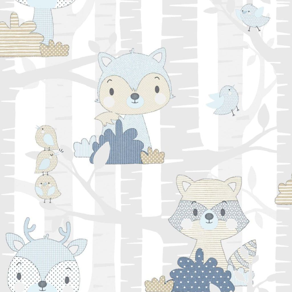 Mondo Baby Behang Dierenbos - Baby Village